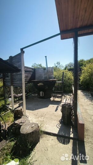 Баня на дровах, сибирский чан