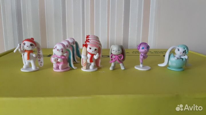 Фигурки из шоколадных яиц Chupa-Chups Piglette