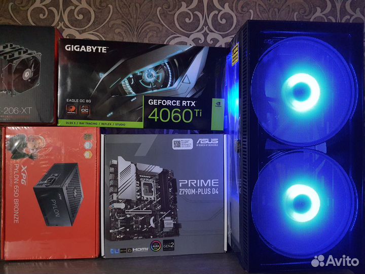 Мощный Пк RTX4070 12GB + Core i5 12600KF/Z790