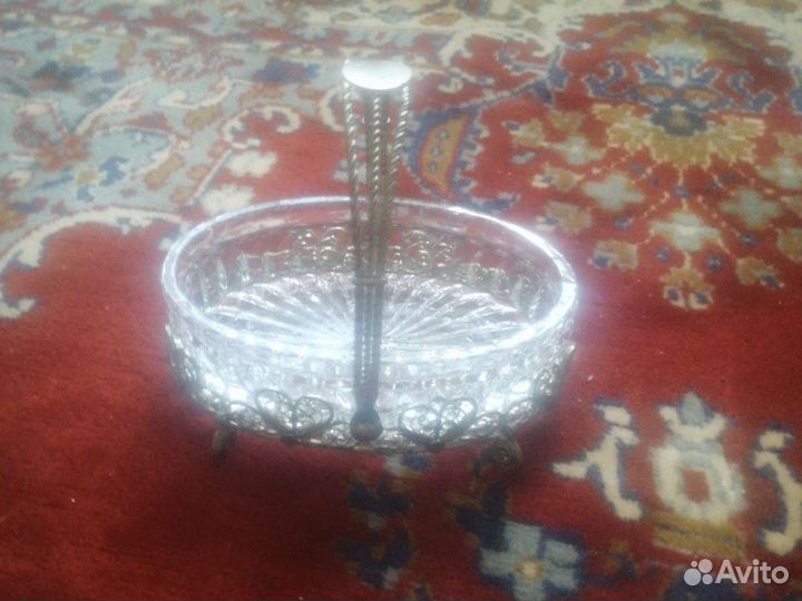 Ваза хрустальная СССР