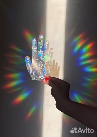 Наклейка ловец солнца / ловец радуги стикер