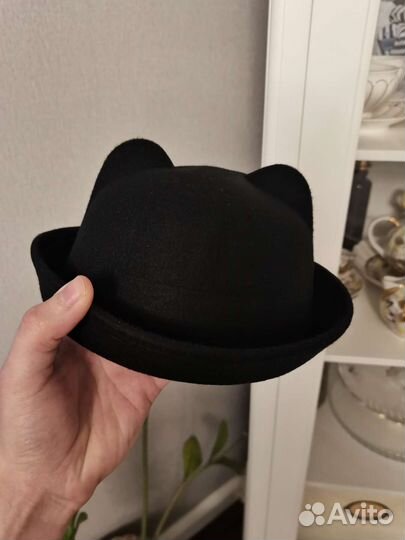 Шляпа и кепа с ушками детская, 3-5 лет