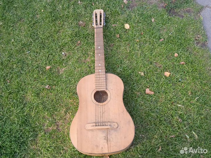 Деревянная гитара 80-х