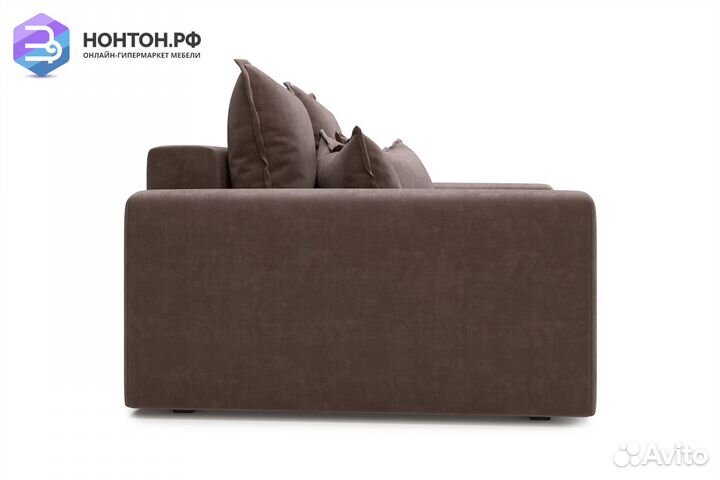 Кресло тик-так Омега коричневое