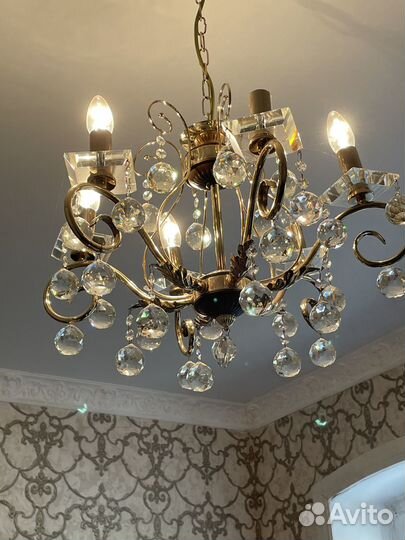 Люстра хрустальная
