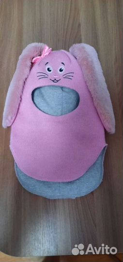 Шапка шлем для девочки 46 48