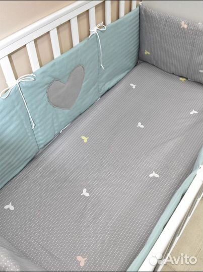 Простыня на резинке 70x140