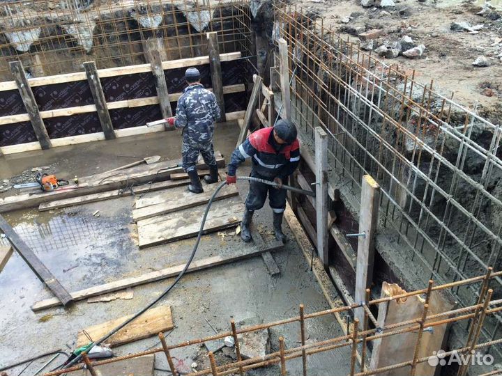 Бетон для фундамента