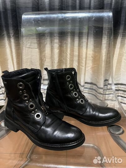 Bugatti portugal женские ботинки 39 с дефект кожа