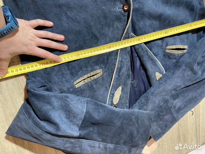 Пиджак кожаный янкер тирольский большой размер