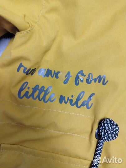 Ветровка парка для мальчика 86 92