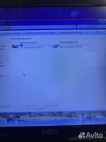 Ноутбук dell core i3