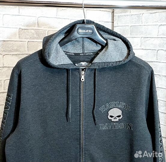 Зип худи Harley Davidson Толстовка мужская Оригин