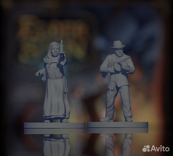 Миниатюрки героев Arkhаm Horror LCG 16шт