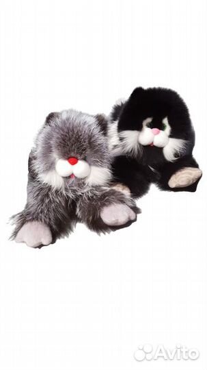 Игрушка из натурального меха Кот