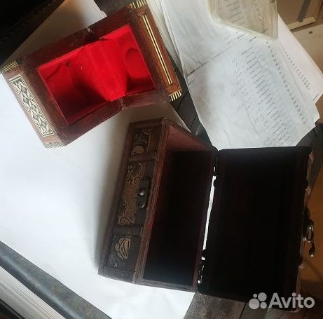 Шкатулки из дерева
