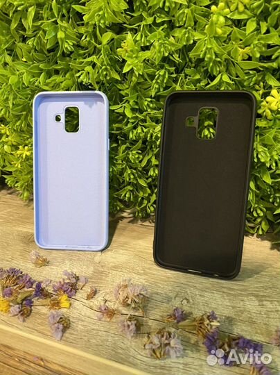 Чехол силиконовый для Samsung A6