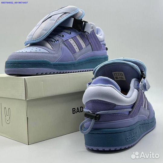 Кроссовки Adidas Bad Bunny Forum Low (Арт.40337)