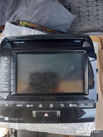 Штатная магнитола toyota ленд крузер 200