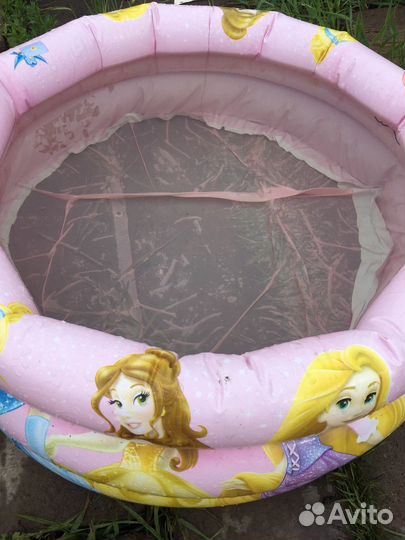Небольшой надувной бассейн