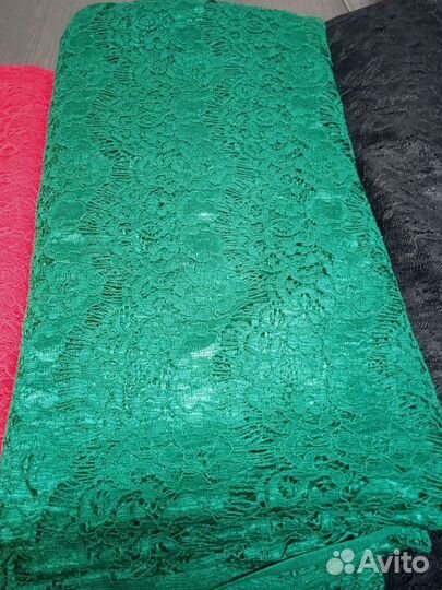 Ткань гипюр Шантильи