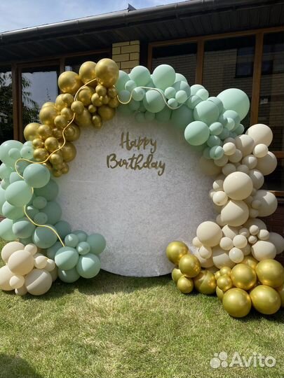 Фотозона. Оформление банкетного зала