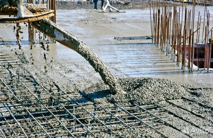 Доставка бетона насосом от 1 куба