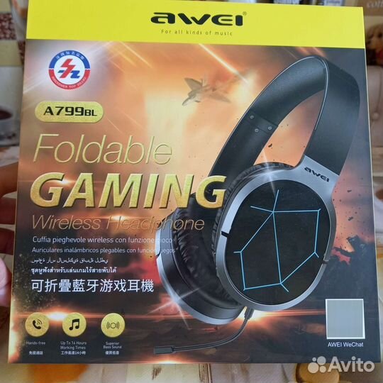 Новые наушники с микрофоном