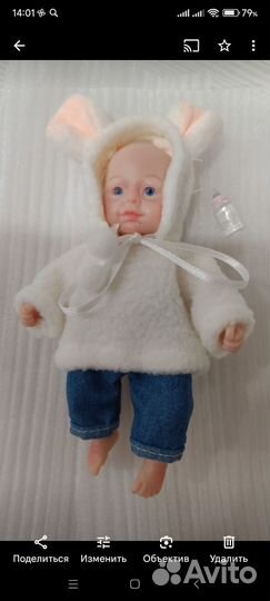 Силиконовый мини Реборн