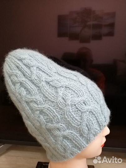 Шапка женская вязаная