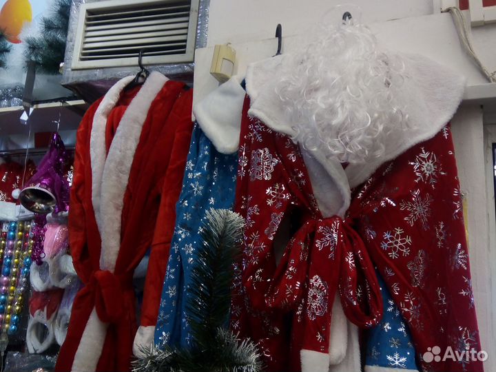 Костюм деда мороза и снегурочки