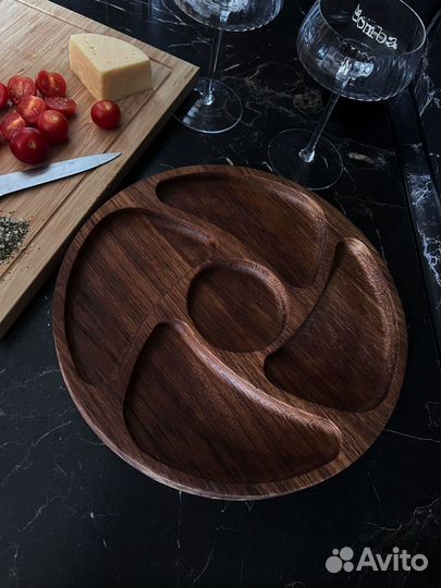 Менажница деревянная подставка