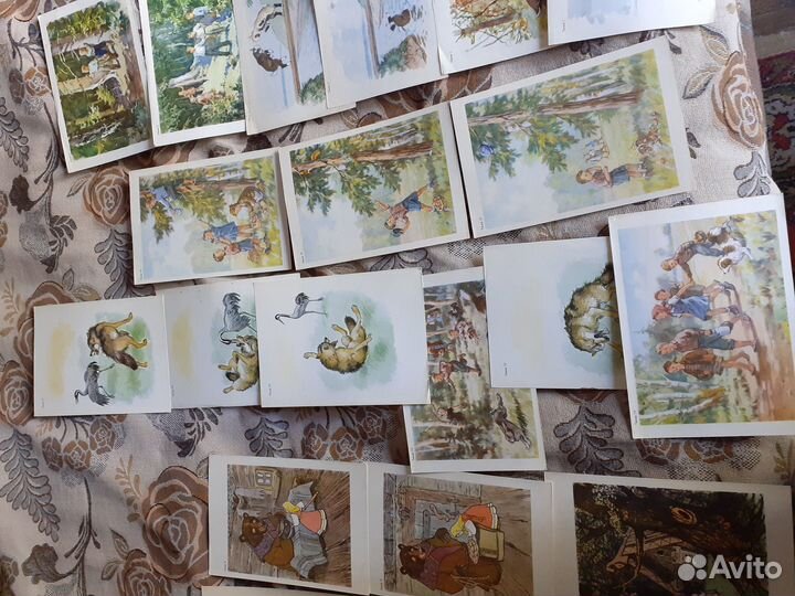 Наборы открыток, Владимирский,Живопись,Эрмитаж