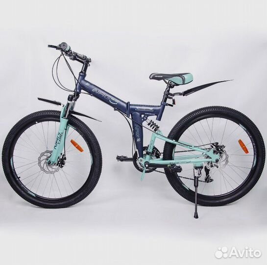 Горный, складной велосипед