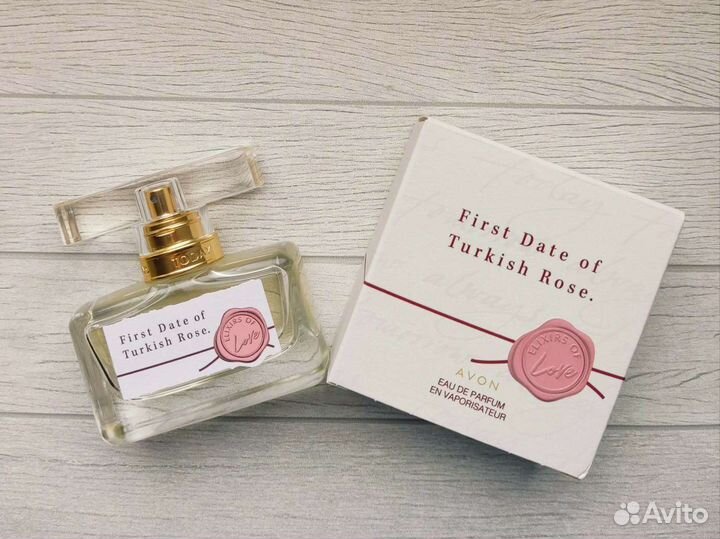 Духи First Date Of Turkish Rose Avon