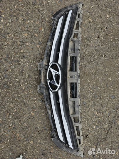 Решетка радиатора hyundai solaris 2014, G4FA 1.6