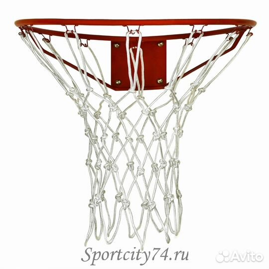 Сетка баскетбольная Cliff L-50 6004 белая