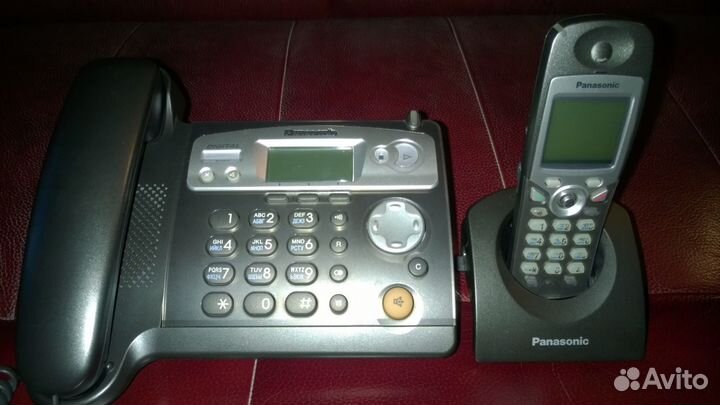 Комплект dect panasonic KX-TCD540RU С цифр. автоот