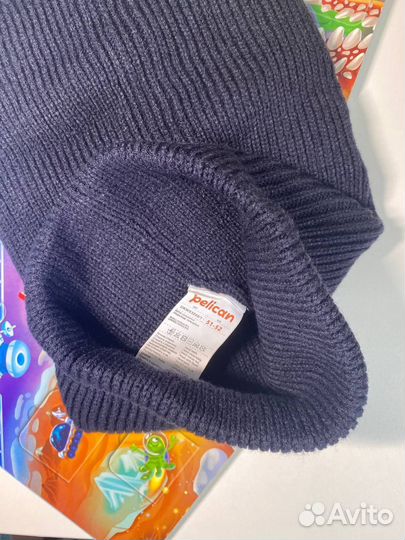 Зимняя шапка балаклава шлем для мальчика 52-54