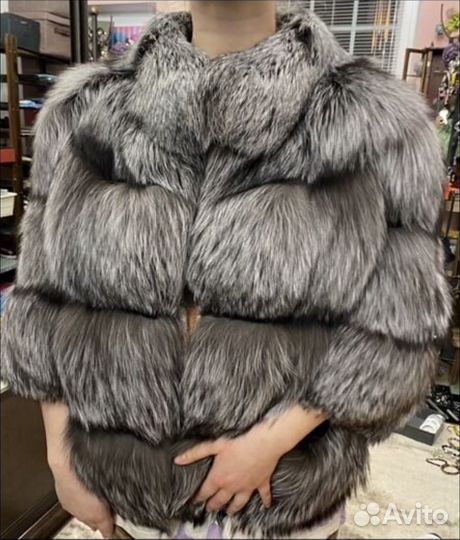 Шуба из чернобурки