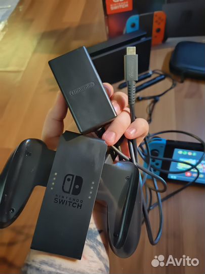 Nintendo switch rev 2 прошитая 128 гб