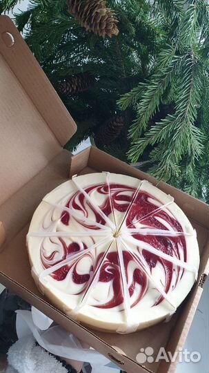 Чизкейк классический белый сливочный