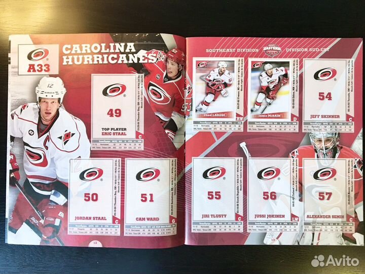 Альбом Panini нхл NHL 2012-2013