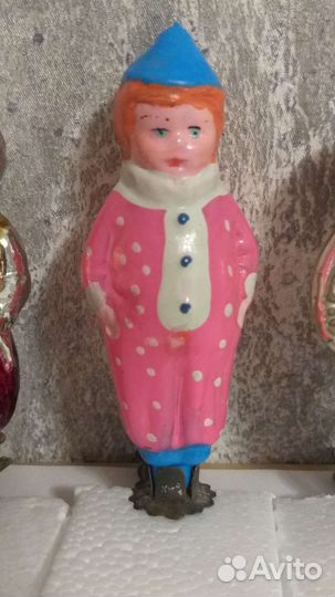 Ёлочные игрушки СССР на прищепках