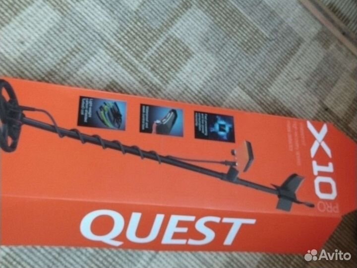 Металлоискатель Quest X10 PRO