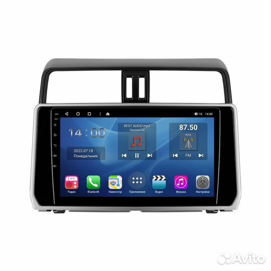 Магнитола Toyota Land Cruiser prado 150 2017-2020