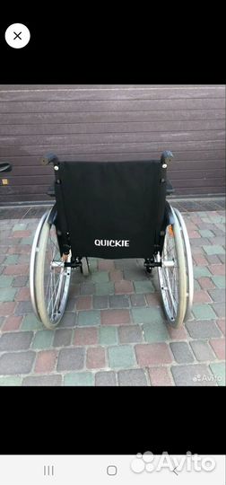 Инвалидная коляска новая sopur quickie neon swing