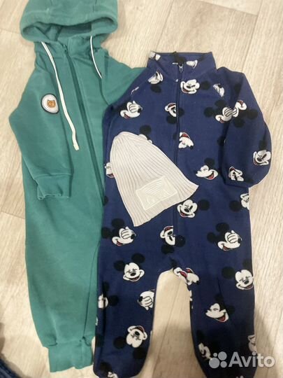 Детские вещи пакетом на мальчика 80 86