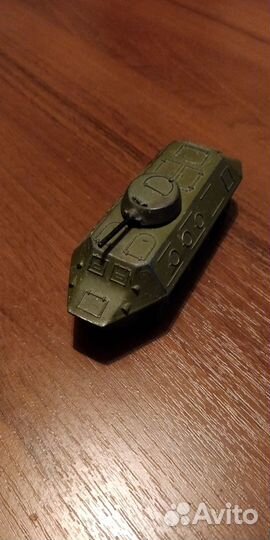 Игрушка бтр СССР металл