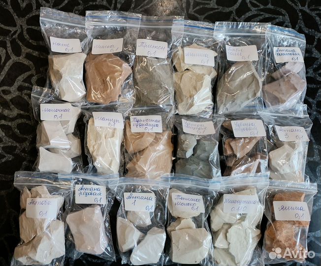 Пробники Мела# Глины